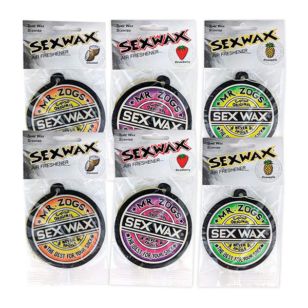  Sex Wax Air Freshener Multi Pack (Coconut 2 Pack) : Automotive